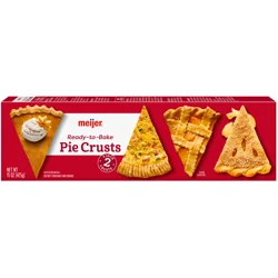 Meijer Ready-to-Bake Pie Crusts