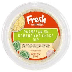 Fresh From Meijer Artichoke Parmesan & Romano Dip, 7 Oz.