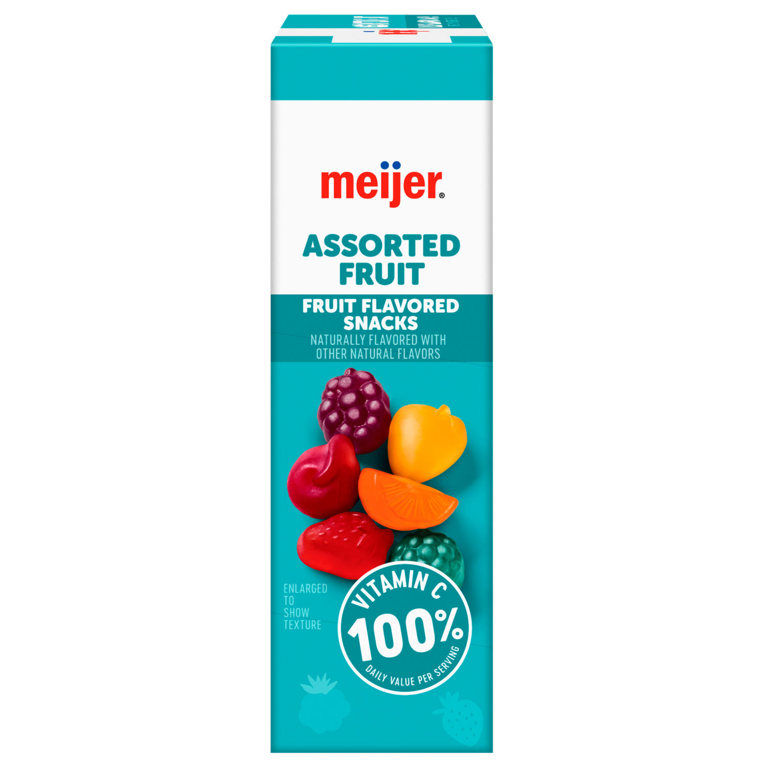 slide 2 of 5, Meijer Assorted Fruit Flavored Snacks, 10 ct