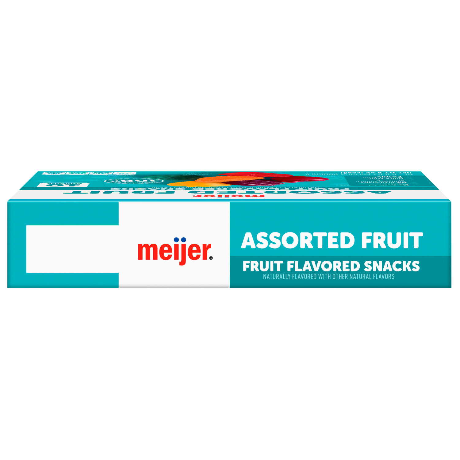 slide 5 of 5, Meijer Assorted Fruit Flavored Snacks, 10 ct