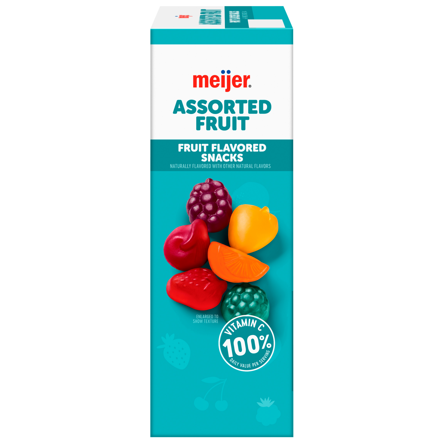 slide 2 of 5, Meijer Assorted Fruit Flavored Snacks, 22 ct