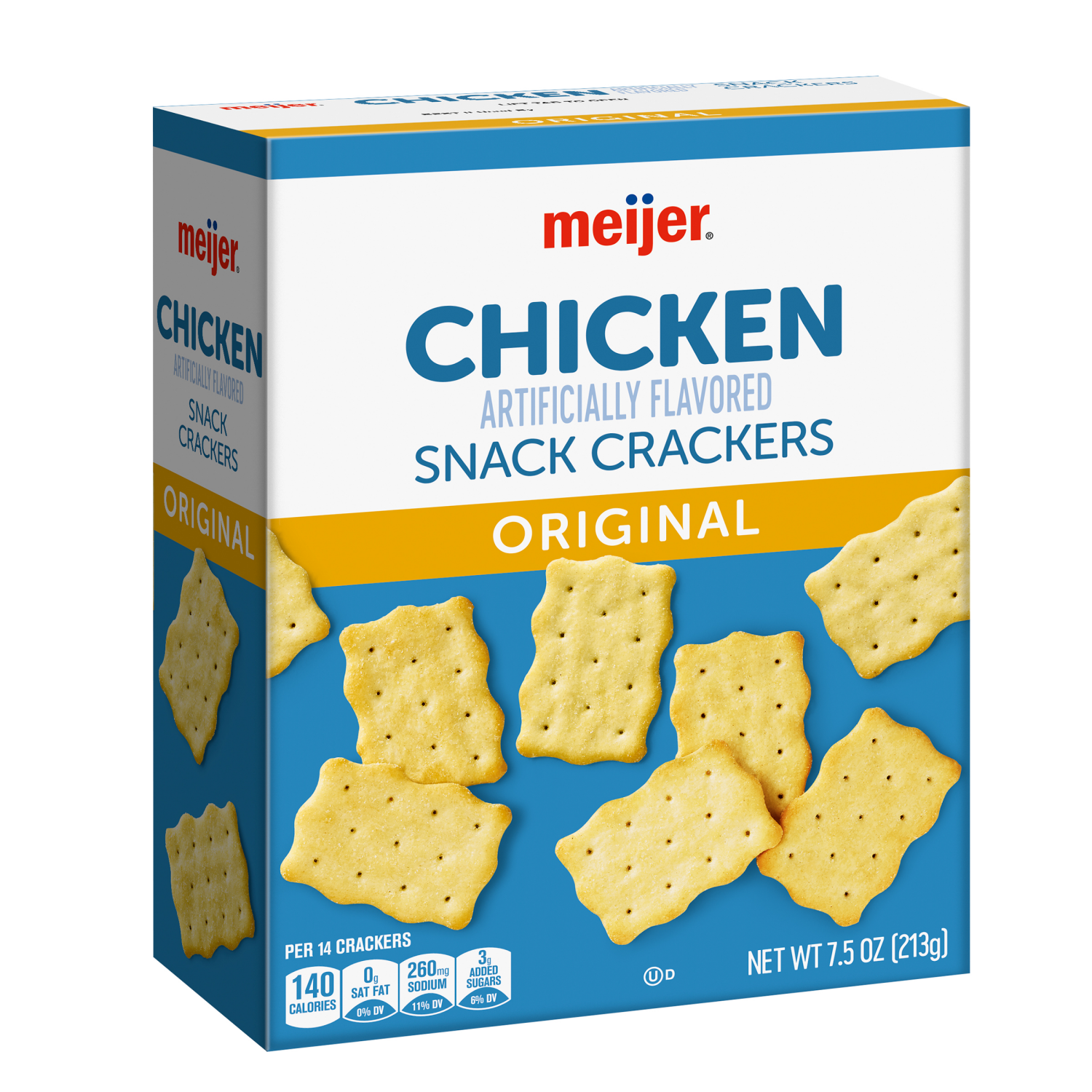slide 4 of 5, Meijer Chicken Cracker, 7.5 oz