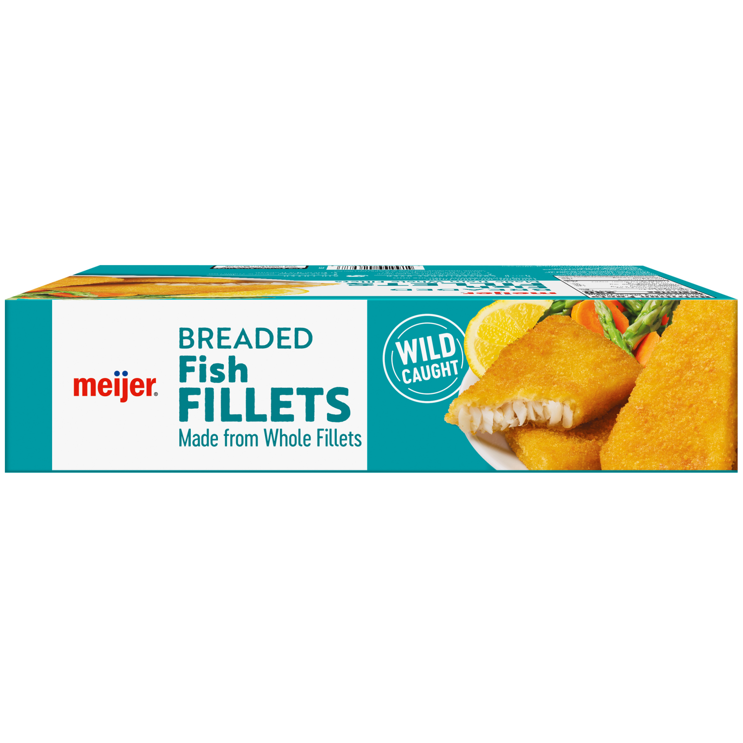 slide 5 of 5, Meijer Frozen Breaded Fish Fillet, 19 oz