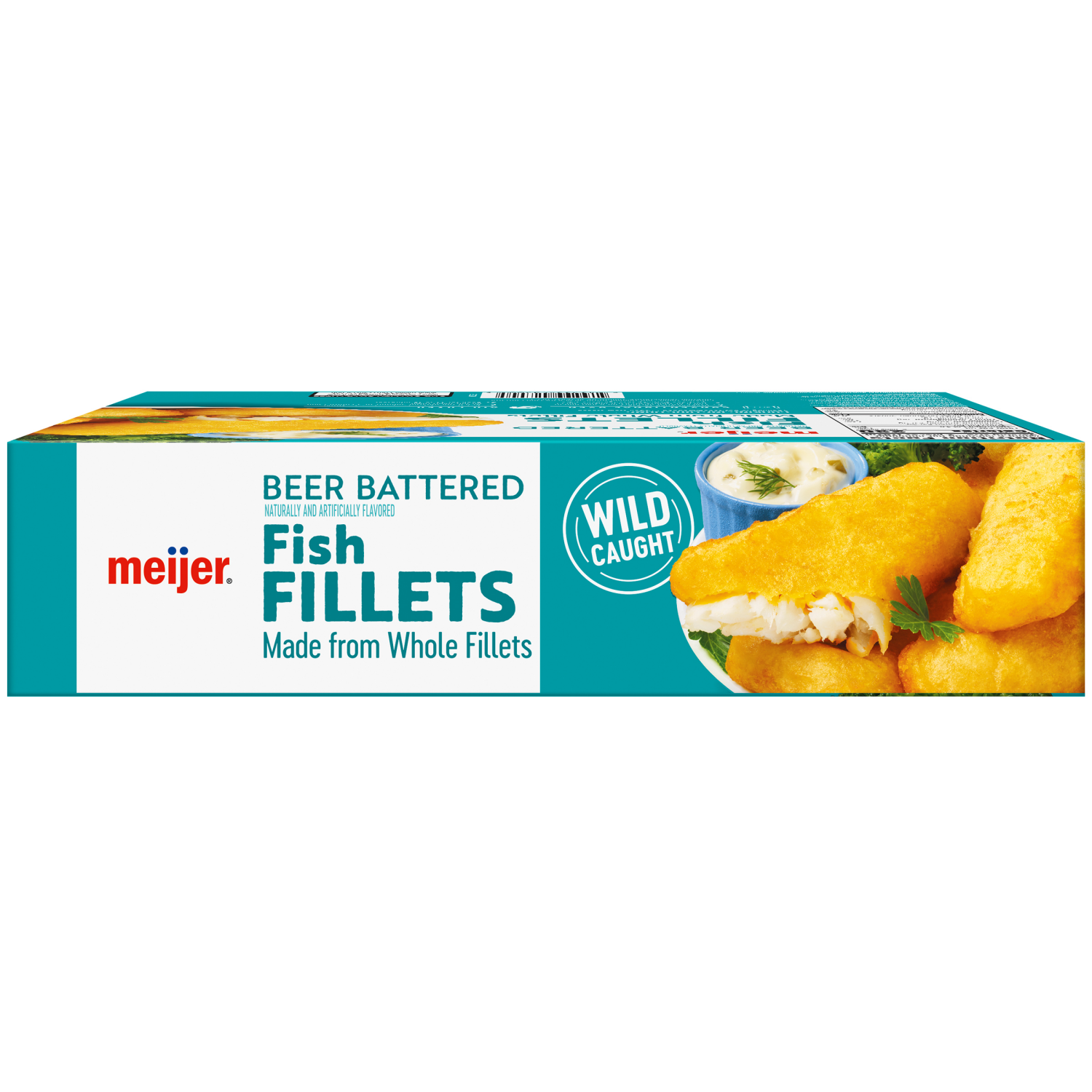 slide 5 of 5, Meijer Frozen Beer Battered Fish Fillet, 19 oz