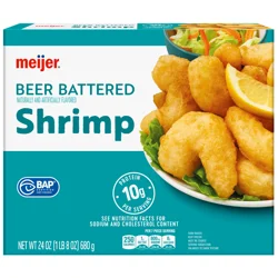 Meijer Frozen Beer Battered Shrimp
