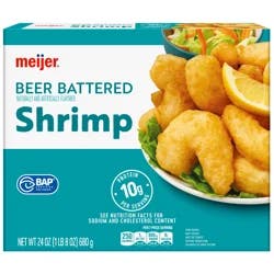 Meijer Frozen Beer Battered Shrimp