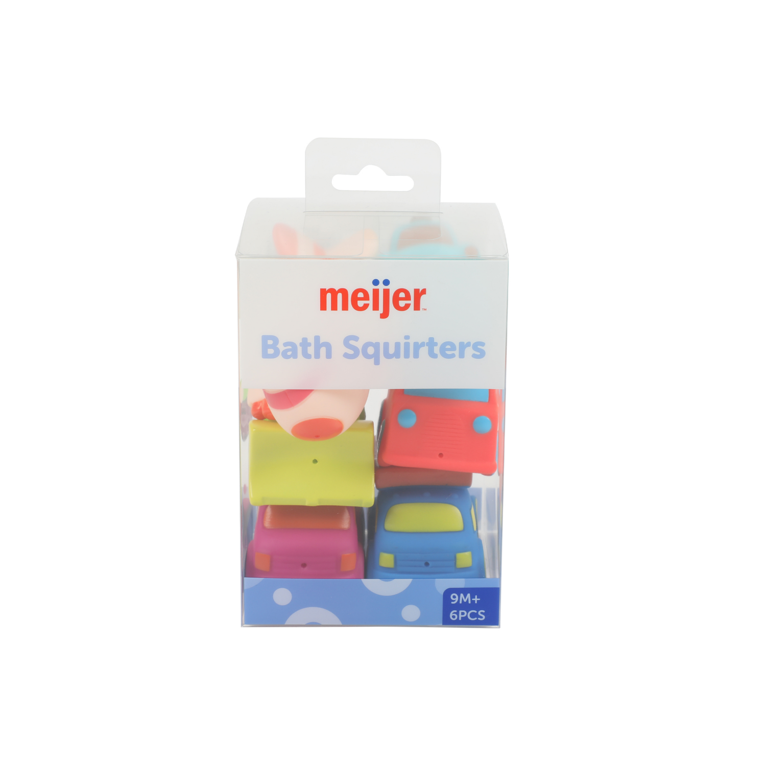 slide 3 of 8, MEIJER BATH SQUIRTERS - TRANSPORTATION 6PK, 6 ct
