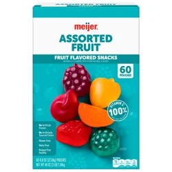 Meijer Assorted Fruit Flavored Snacks