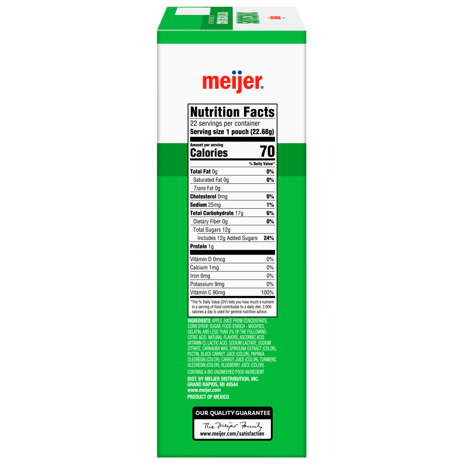 slide 3 of 5, Meijer Dinosaurs Fruit Snacks, 22 ct