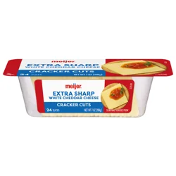 Meijer Extra Sharp Cheddar Cracker Cuts, 7 Oz