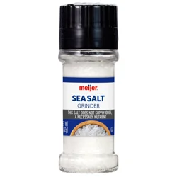 Meijer Sea Salt Grinder, 2.9 Oz