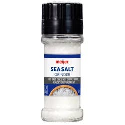 Meijer Sea Salt Grinder, 2.9 Oz