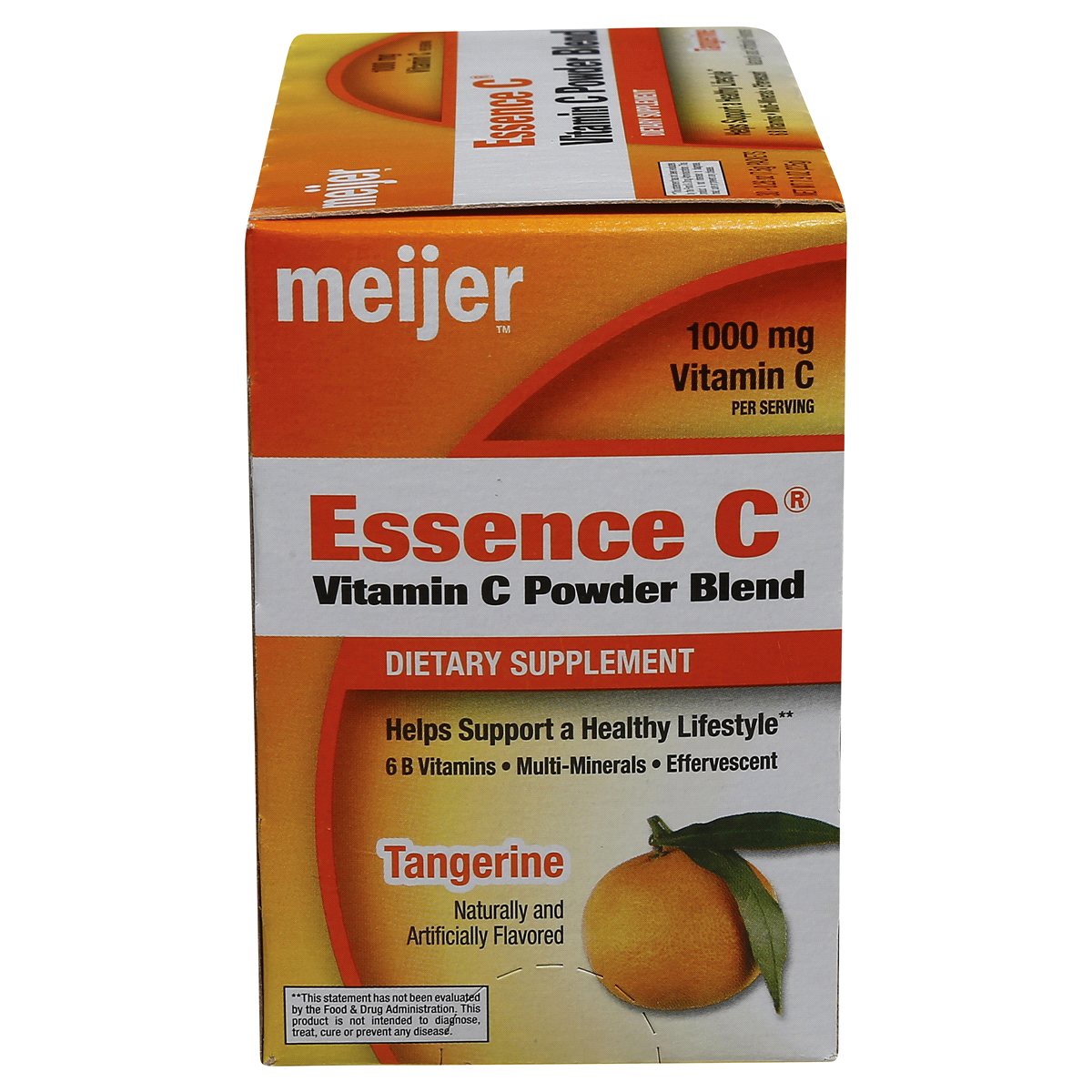 slide 3 of 7, Meijer Essence C Vitamin C Powder Blend, Tangerine, 30 ct