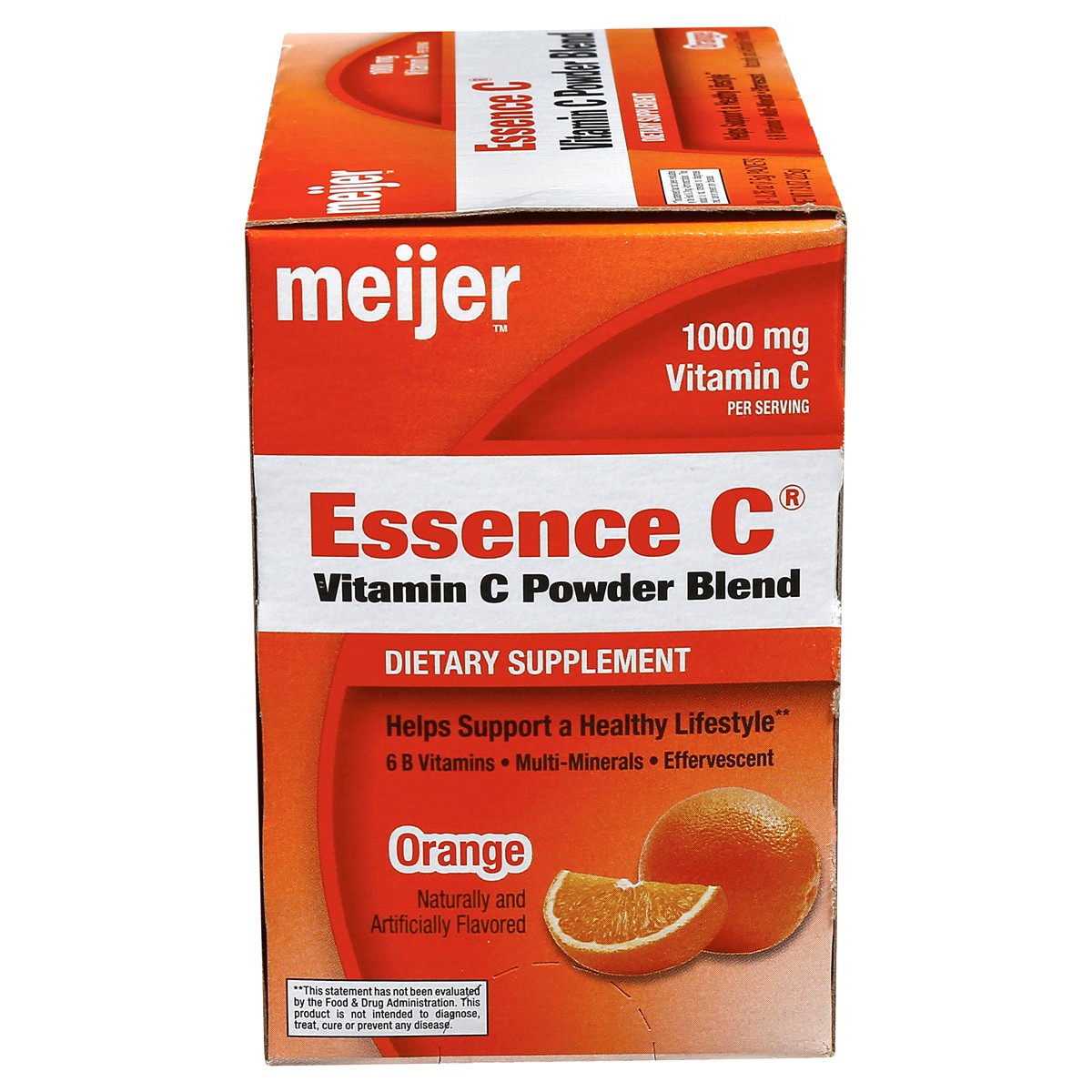 slide 2 of 7, Meijer Essence C Vitamin C Powder Blend, Orange, 30 ct