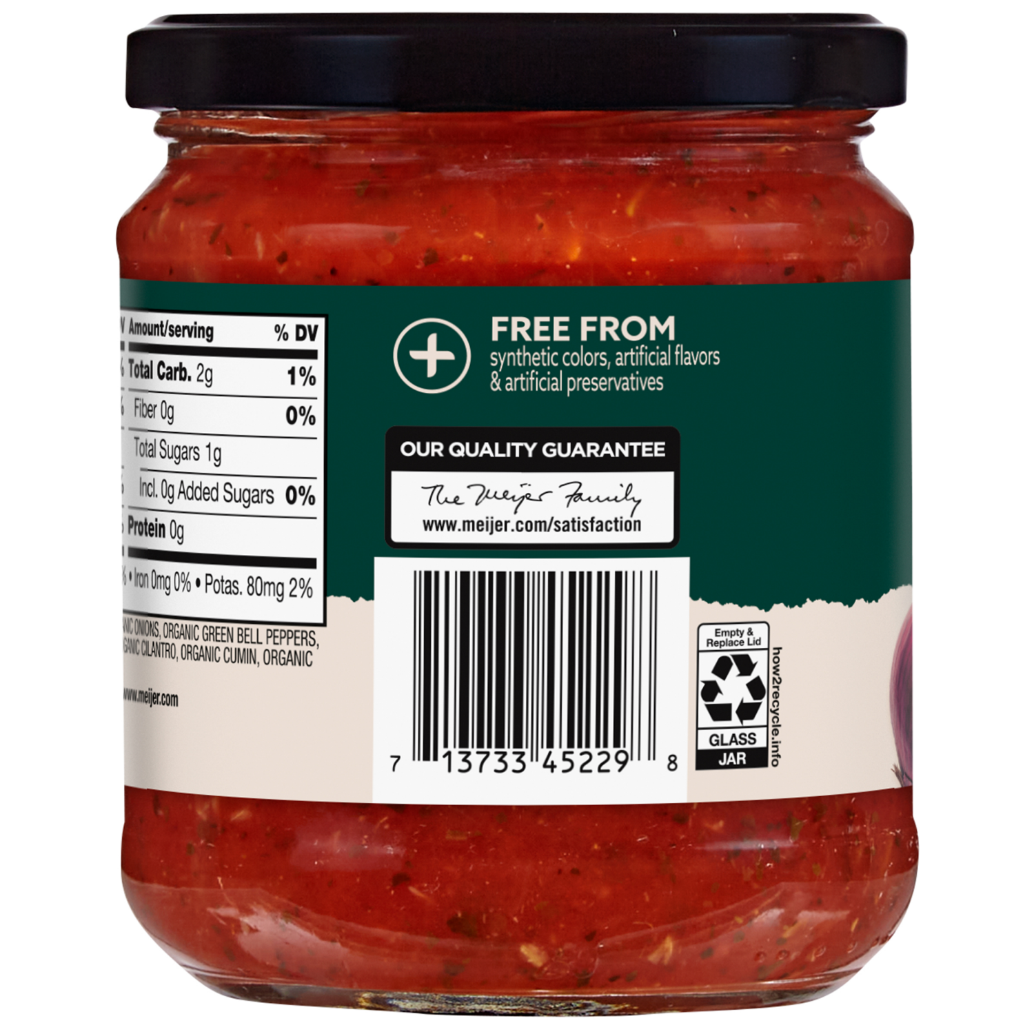 slide 2 of 2, True Goodness Organic Thick & Chunky Salsa Mild, 16 oz