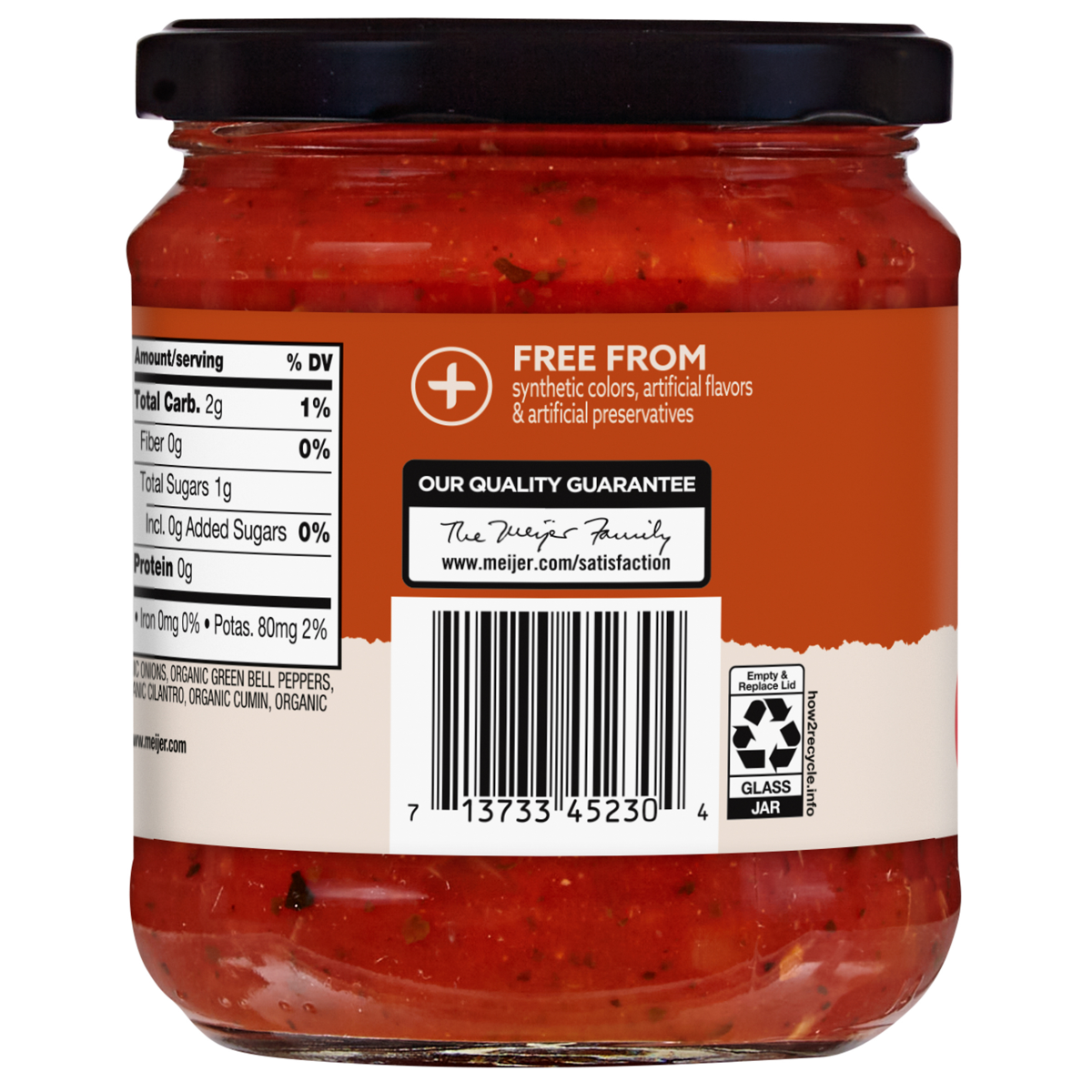 slide 2 of 2, True Goodness Organic Thick & Chunky Salsa Medium, 16 oz