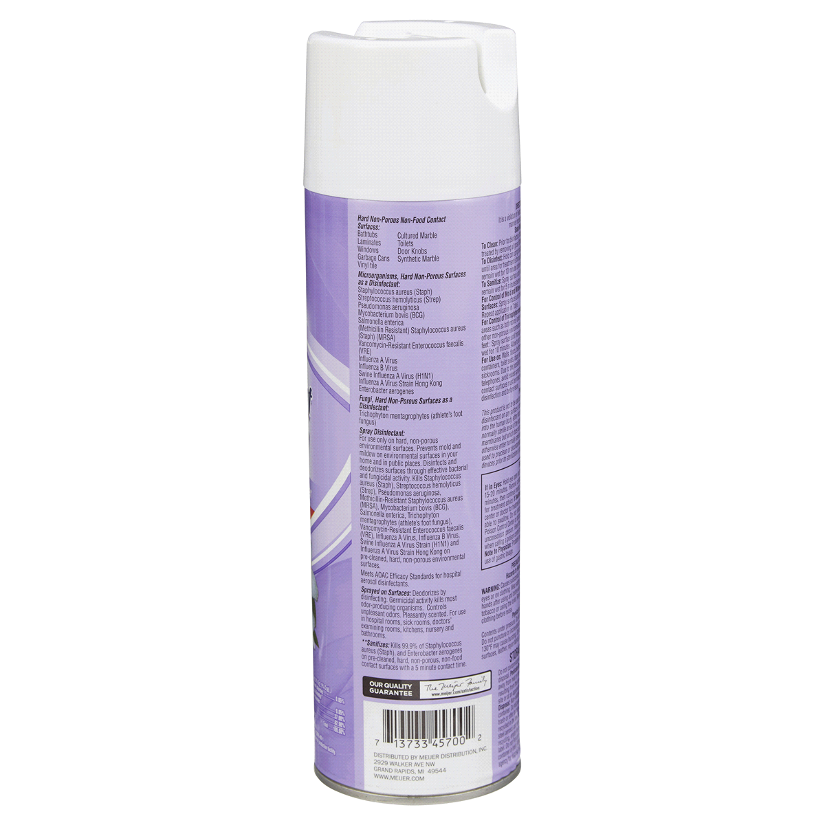 slide 2 of 3, Meijer Disinfectant Spray Morning Flower, 19 oz