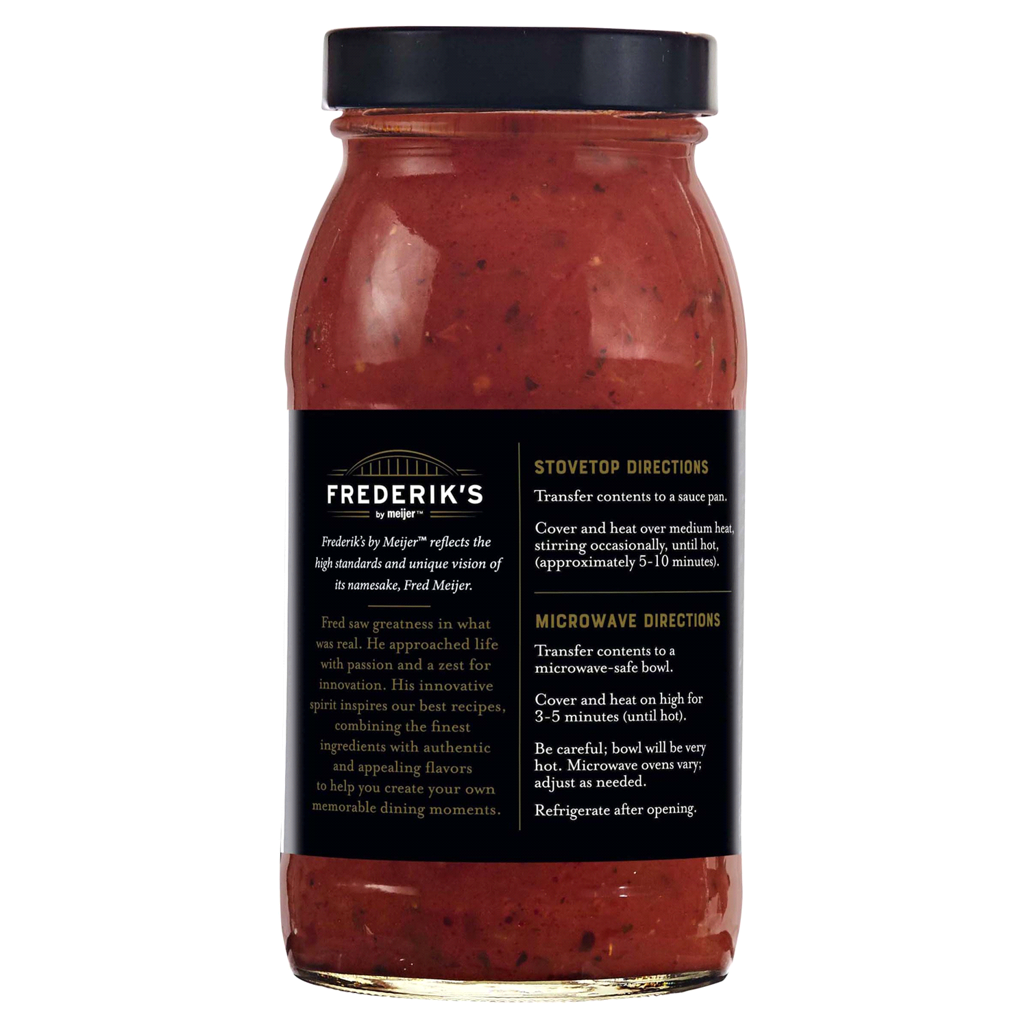 slide 2 of 3, Frederik's By Meijer Frederik's by Meijer Fra Diavolo Artisan Pasta Sauce, 25.5 oz, 25.5 oz
