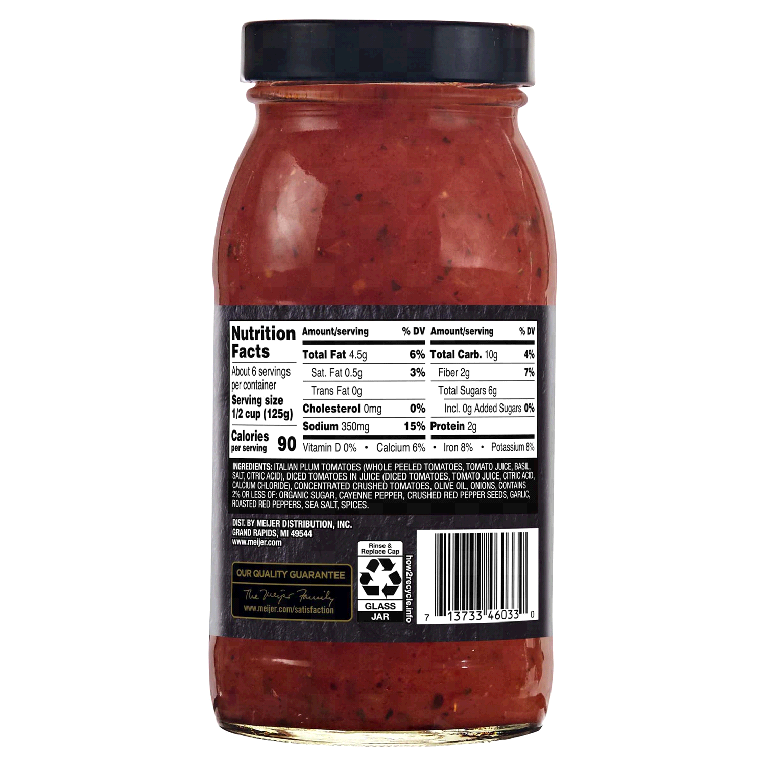 slide 3 of 3, Frederik's By Meijer Frederik's by Meijer Fra Diavolo Artisan Pasta Sauce, 25.5 oz, 25.5 oz