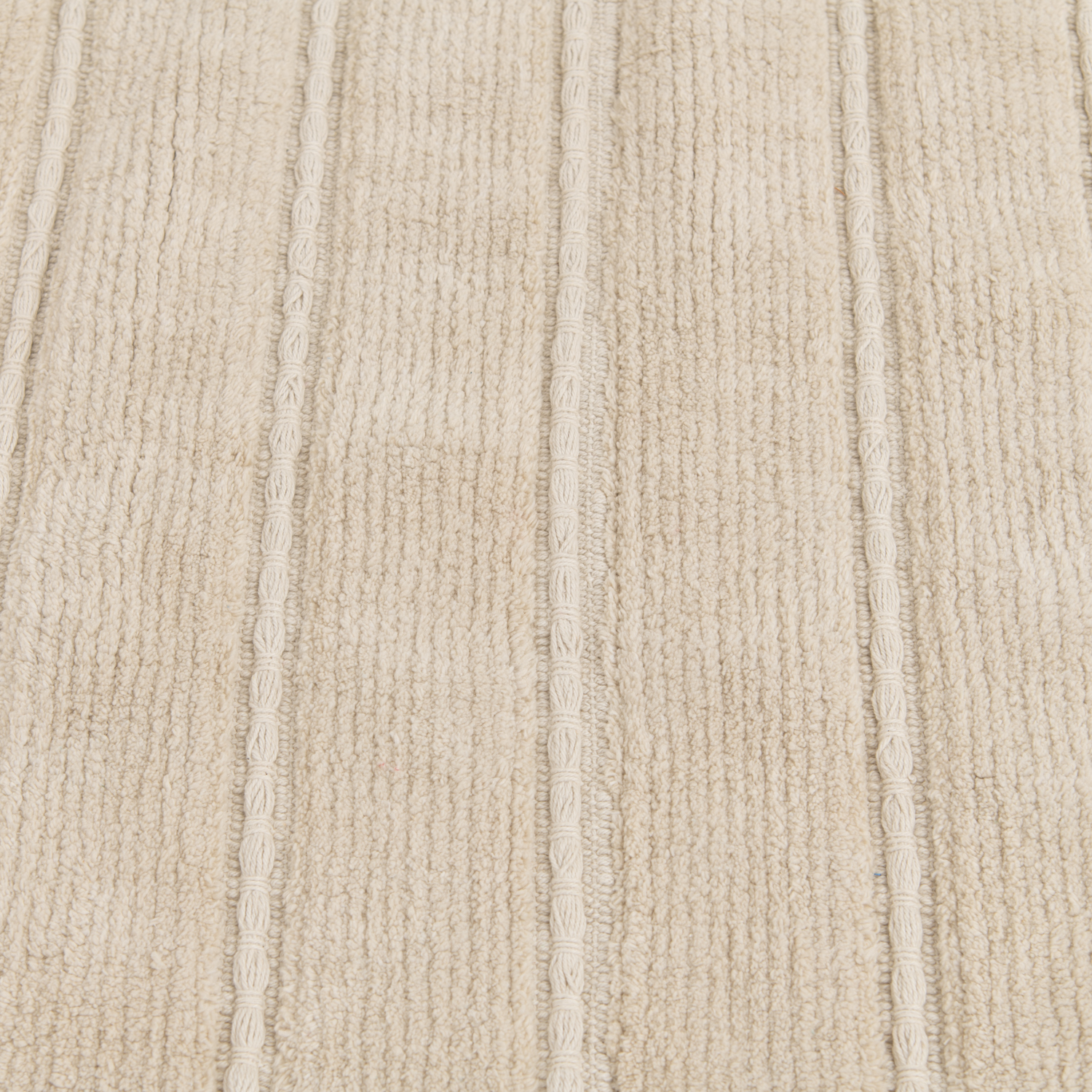 slide 3 of 5, R+R Stripe Bathroom Rug, 20 in x 32 in, Cream, 1 ct