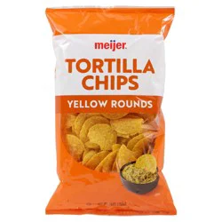Meijer Yellow Round Tortilla Chips, 13 Oz
