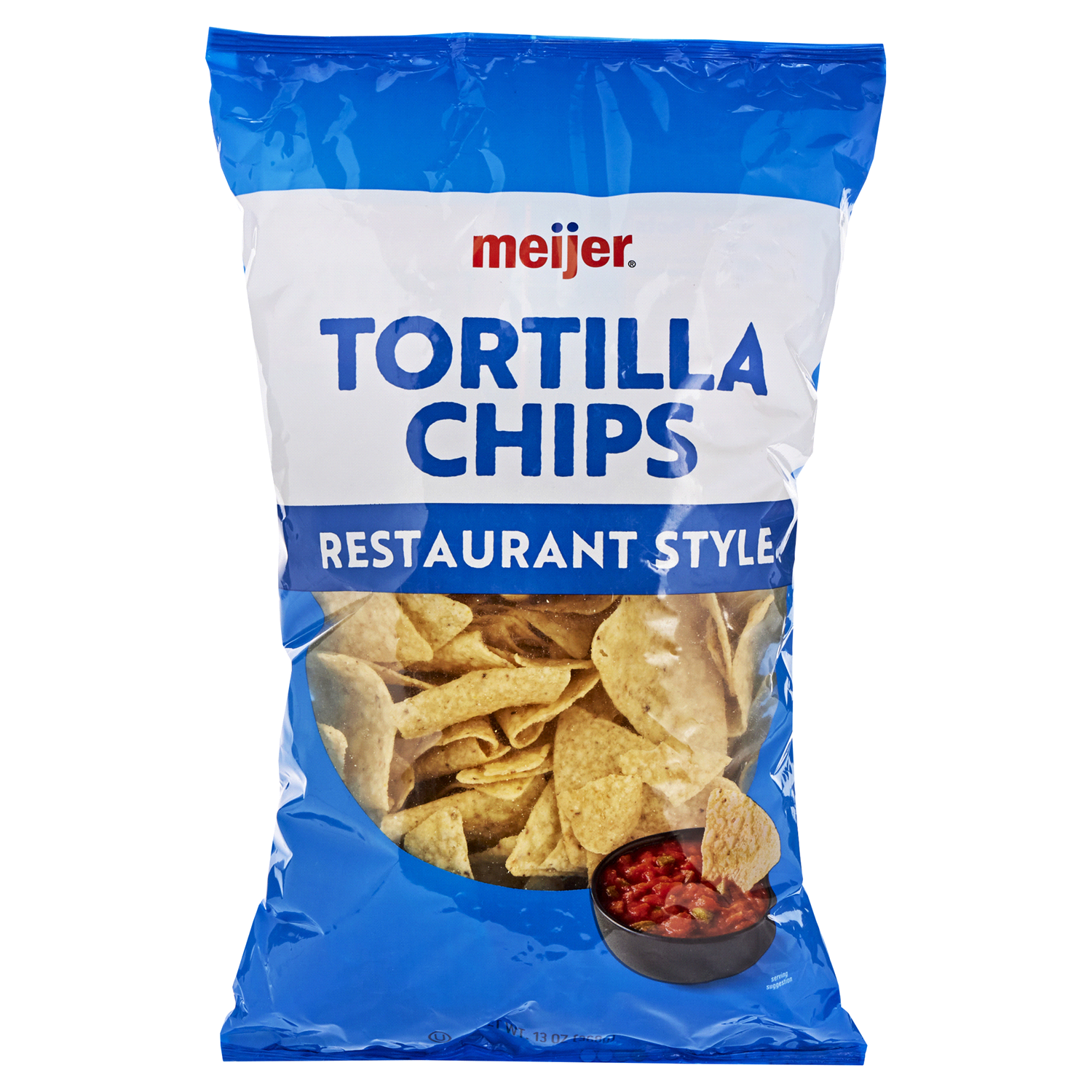 slide 1 of 2, Meijer Restaurant Style Tortilla Chips, 13 Oz, 13 oz