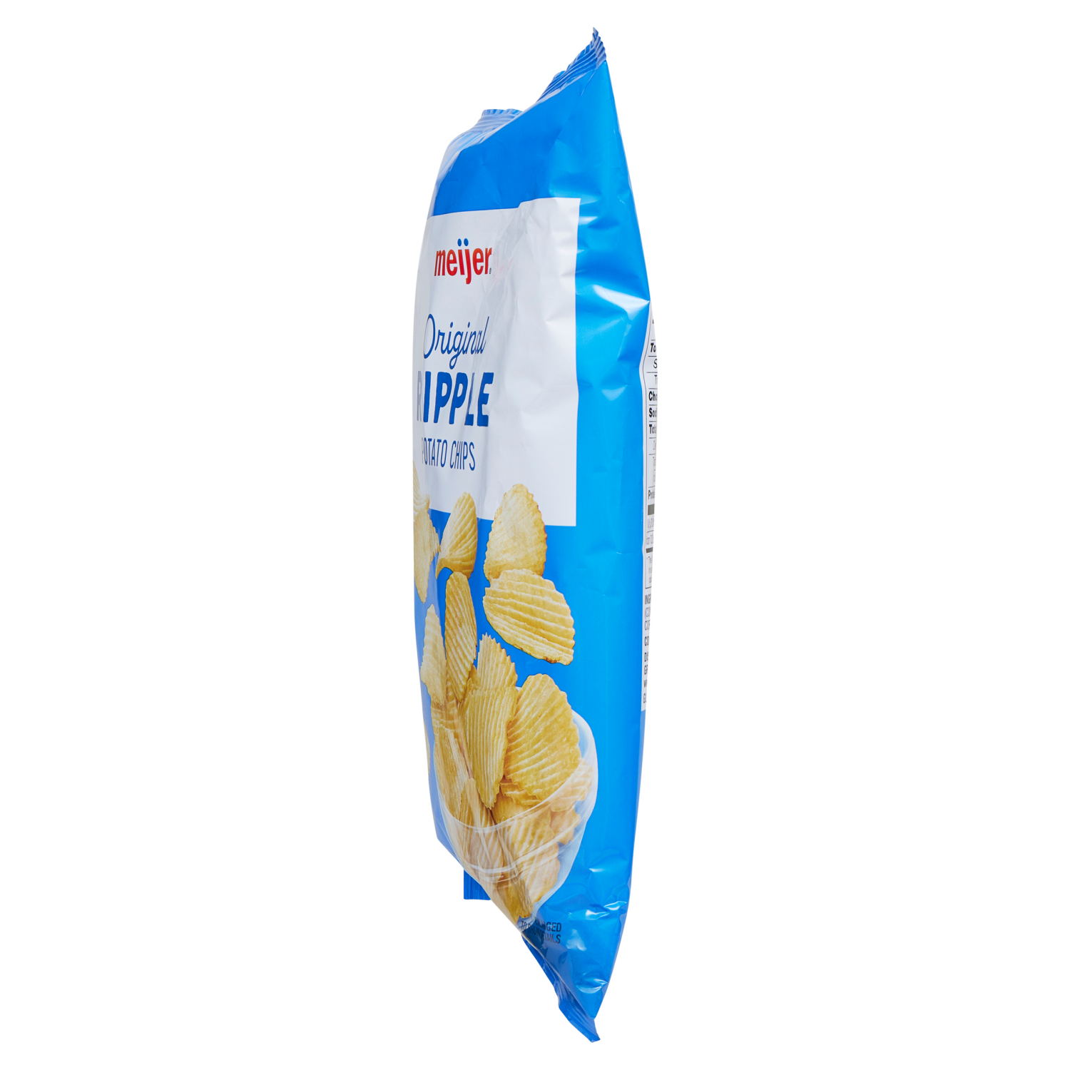 slide 3 of 6, Meijer Ripple Original Potato Chips, 7.75 oz