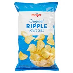 Meijer Ripple Original Potato Chips