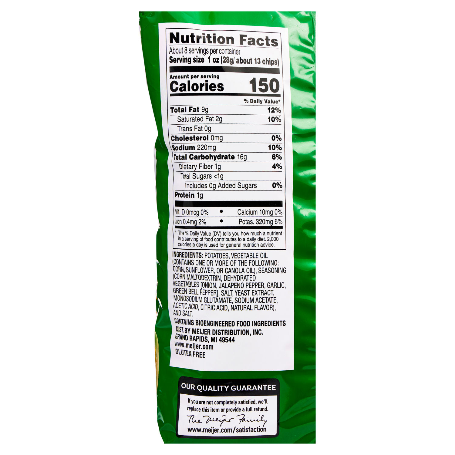 slide 5 of 7, Meijer Ripple Jalapeno Potato Chips, 7.75 oz