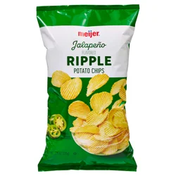 Meijer Ripple Jalapeno Potato Chips