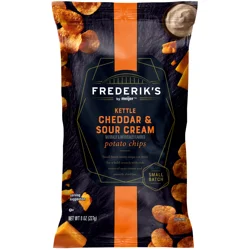 FREDERIKS BY MEIJER Frederik's by Meijer Cheddar & Sour Cream Kettle Chips