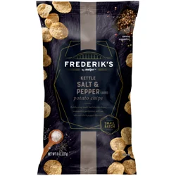 FREDERIKS BY MEIJER Frederik's by Meijer Salt & Pepper Kettle Chips - 8 oz