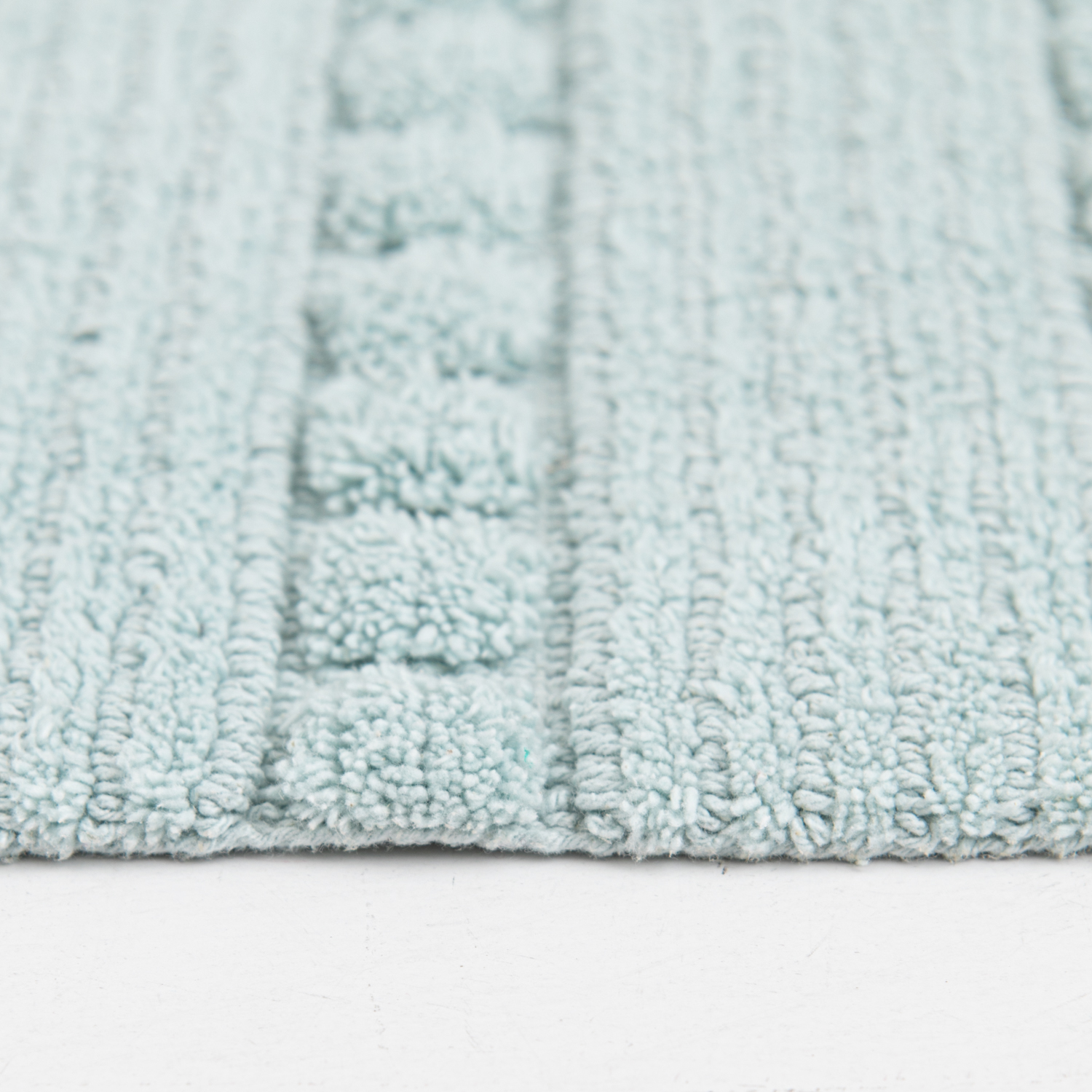 slide 3 of 4, R+R Bathroom Rug, 20 in x 32 in, Aqua, 1 ct