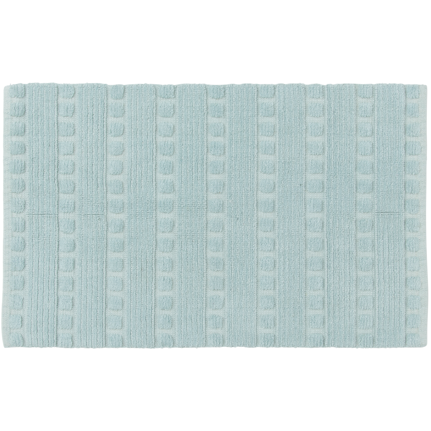 slide 1 of 4, R+R Bathroom Rug, 20 in x 32 in, Aqua, 1 ct