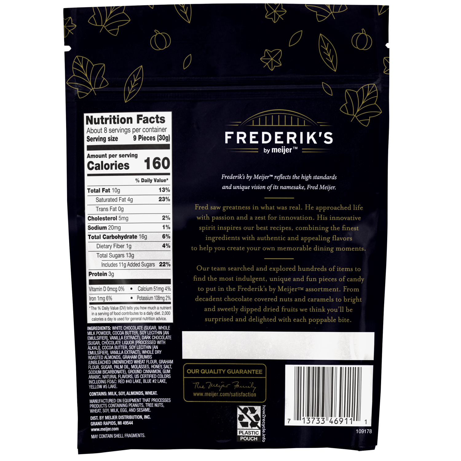 slide 2 of 2, FREDERIKS BY MEIJER Frederik's by Meijer Apple Pie Flavored Almonds, 8 oz