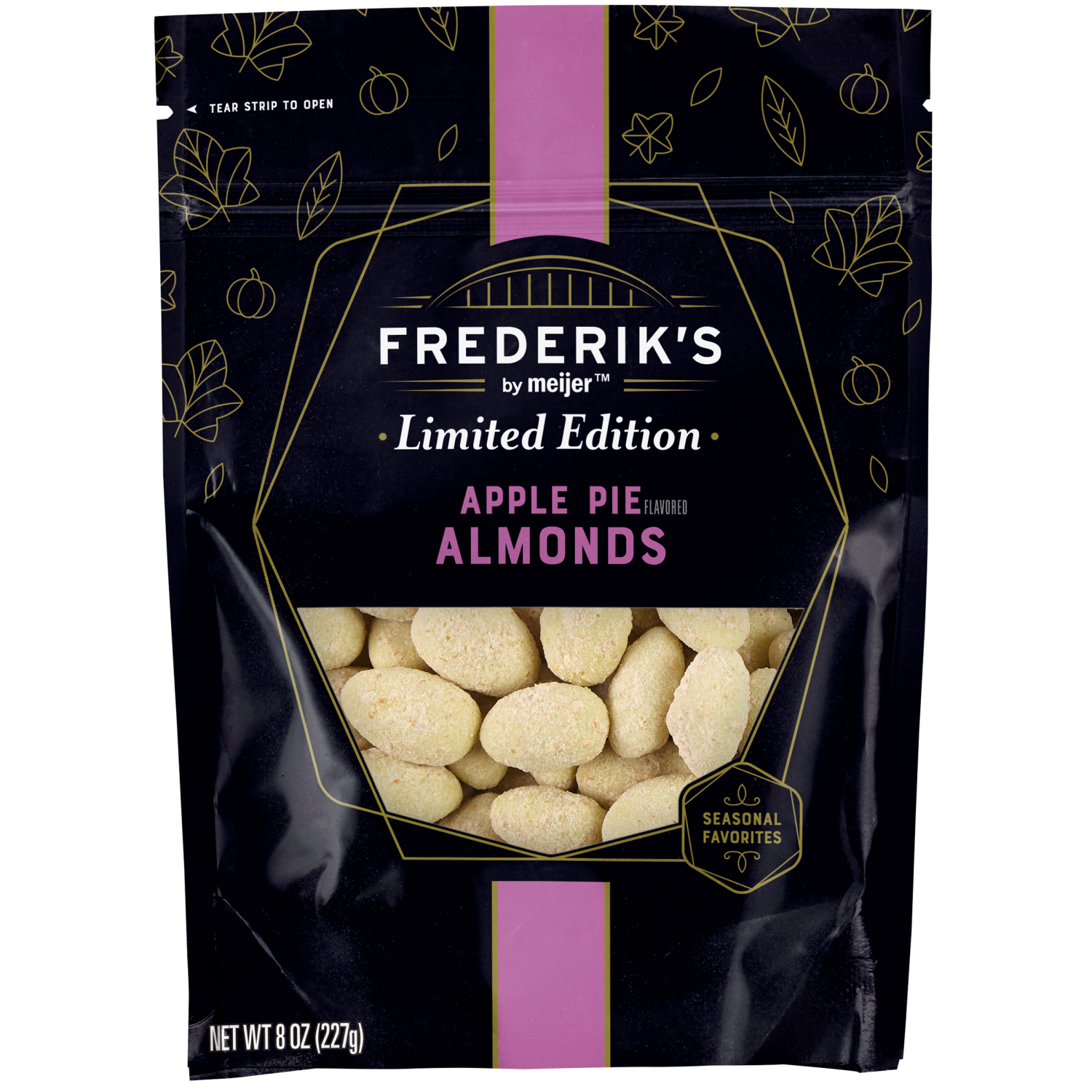 slide 1 of 2, FREDERIKS BY MEIJER Frederik's by Meijer Apple Pie Flavored Almonds, 8 oz