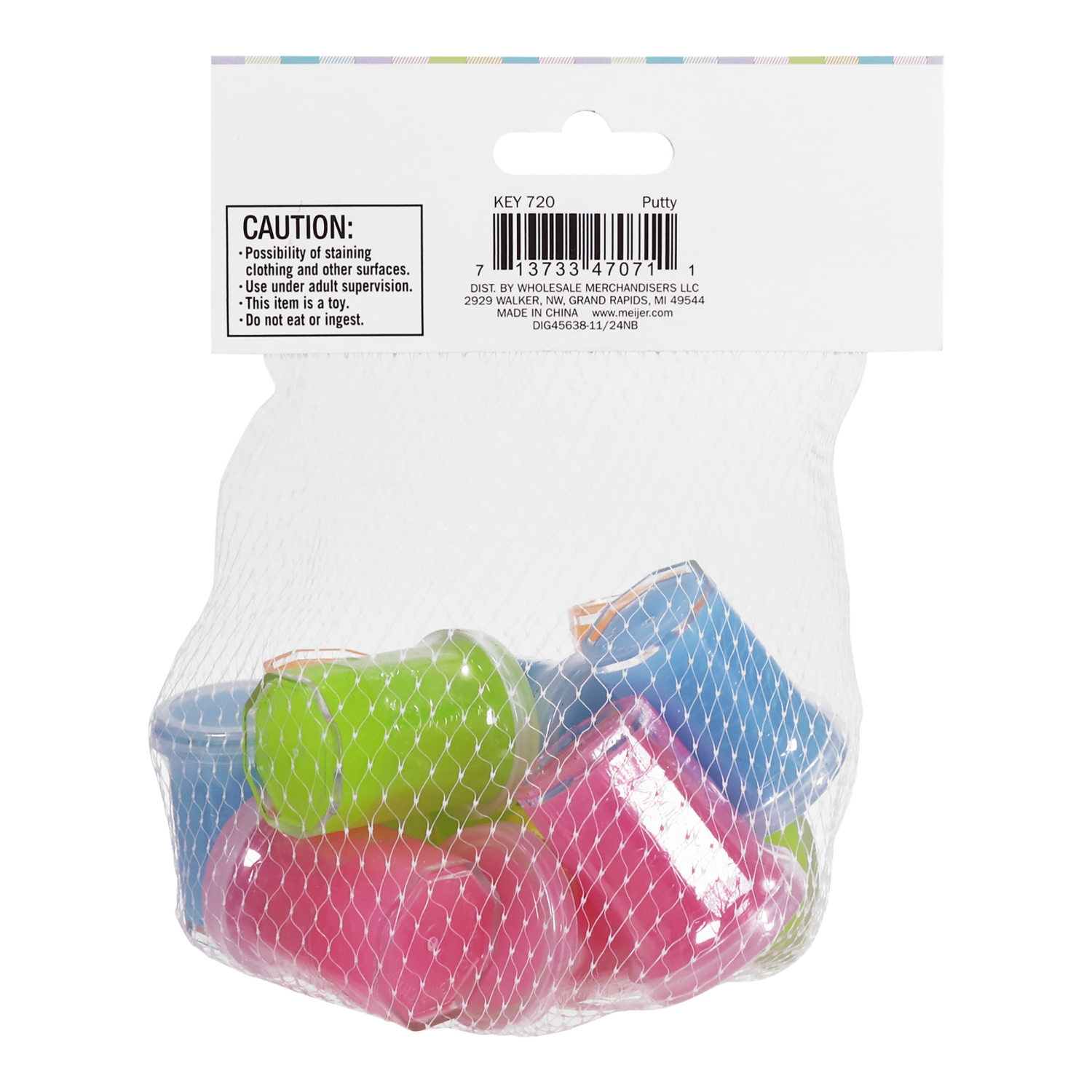 slide 3 of 4, Meijer Easter Mini Putty, 12 ct