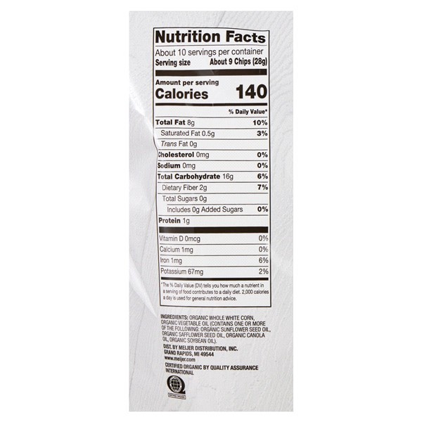 slide 2 of 9, True Goodness Org Tort Chip Rest No Salt - 10.1 oz, 10.1 oz