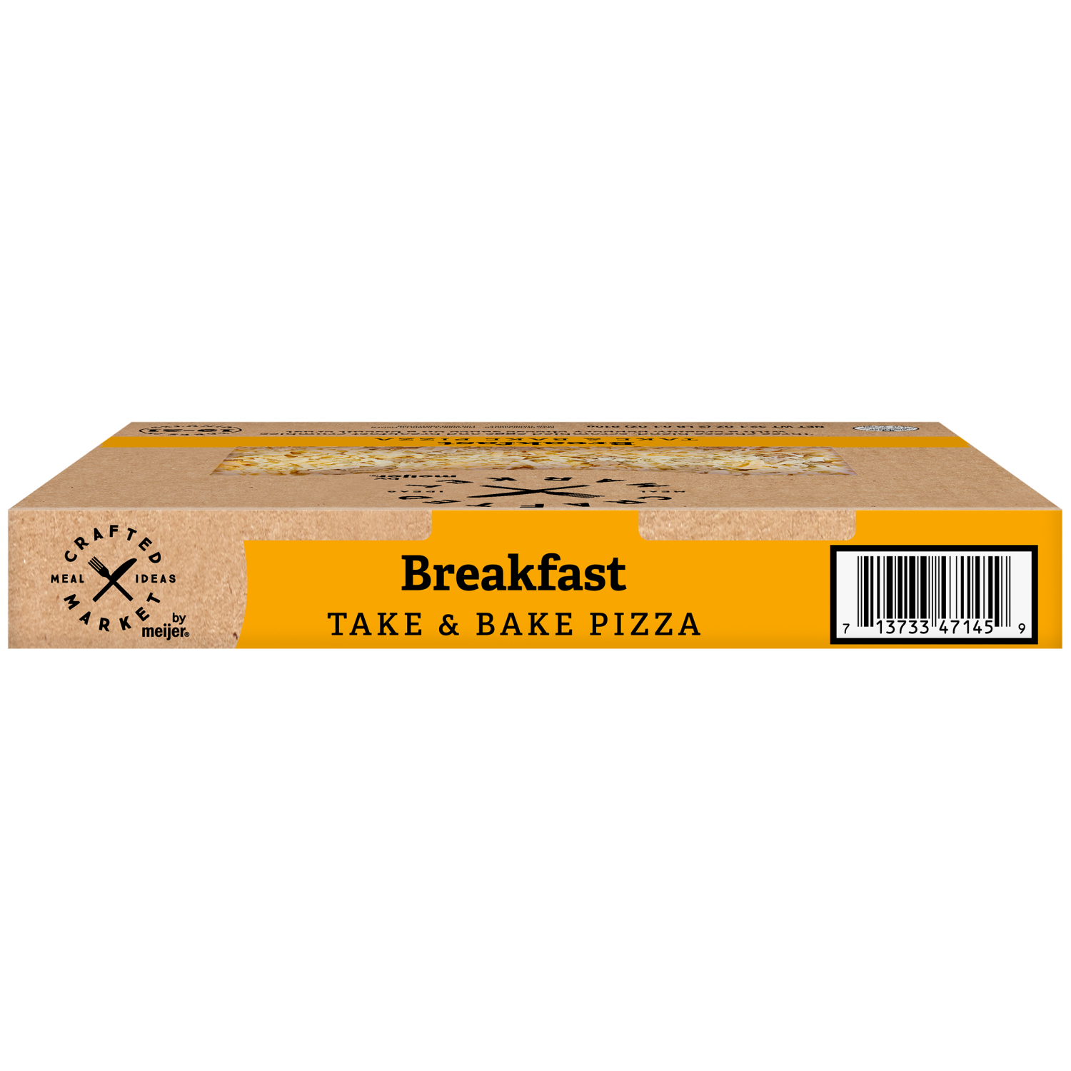 slide 5 of 5, Crafted Market by Meijer Breakfast Pizza, 32.1 oz, 32.1 oz