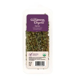 True Goodness Organic Thyme, 0.5 oz.