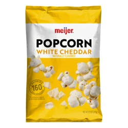 Meijer Popcorn, White Cheddar