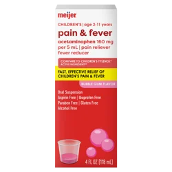 Meijer Children's Pain & Fever Relief