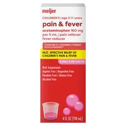 Meijer Children's Pain & Fever Relief