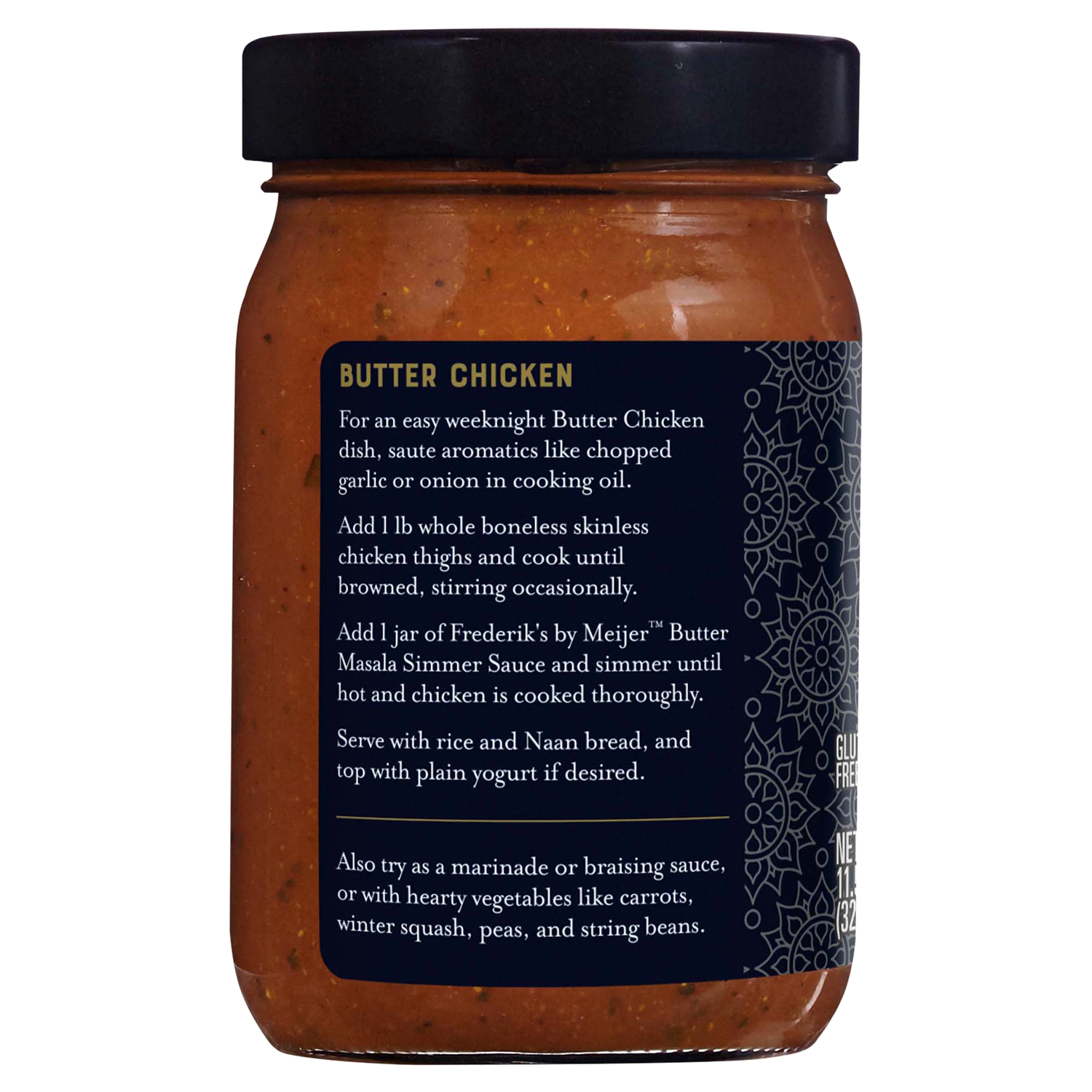 slide 2 of 3, FREDERIKS BY MEIJER Frederik's by Meijer Butter Masala Simmer Sauce - 11.5 oz, 11.5 oz