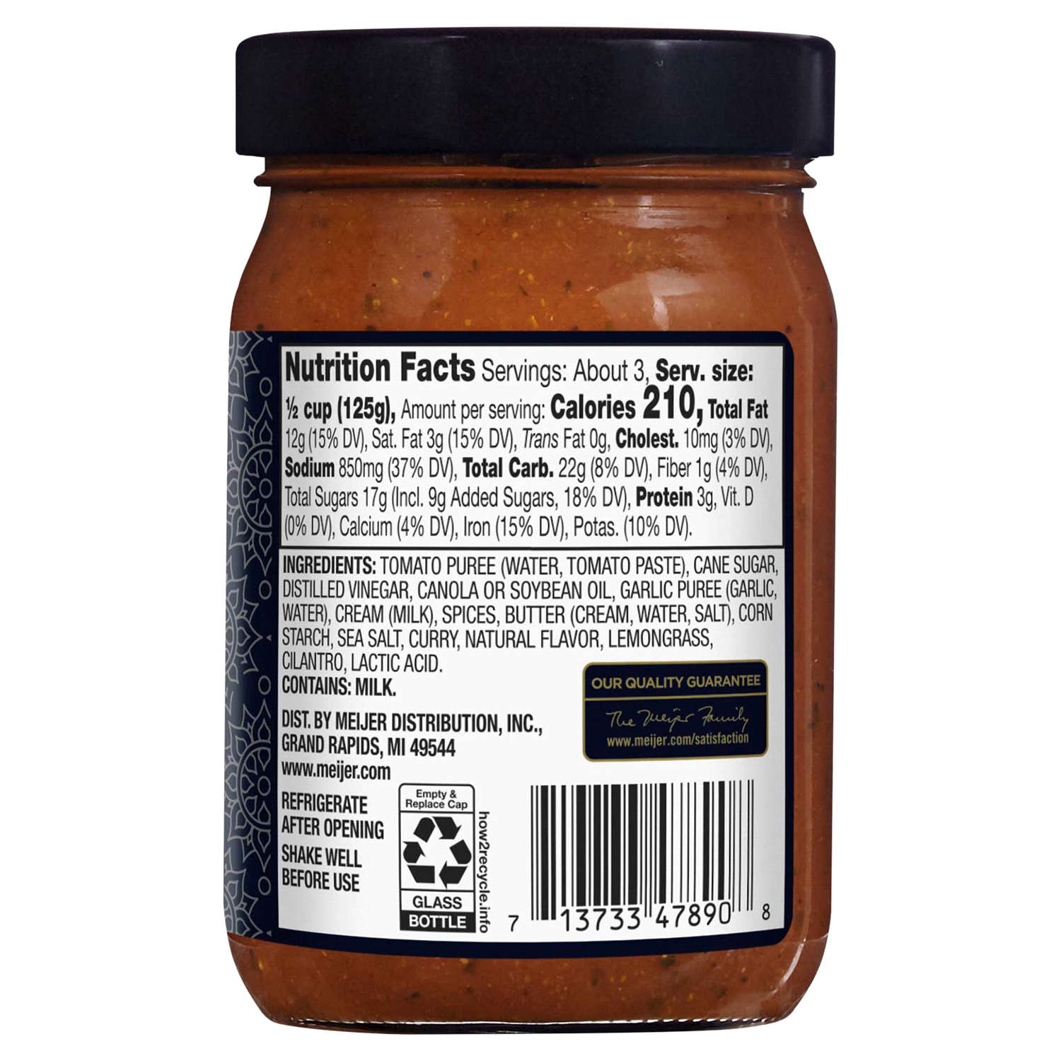 slide 3 of 3, FREDERIKS BY MEIJER Frederik's by Meijer Butter Masala Simmer Sauce - 11.5 oz, 11.5 oz