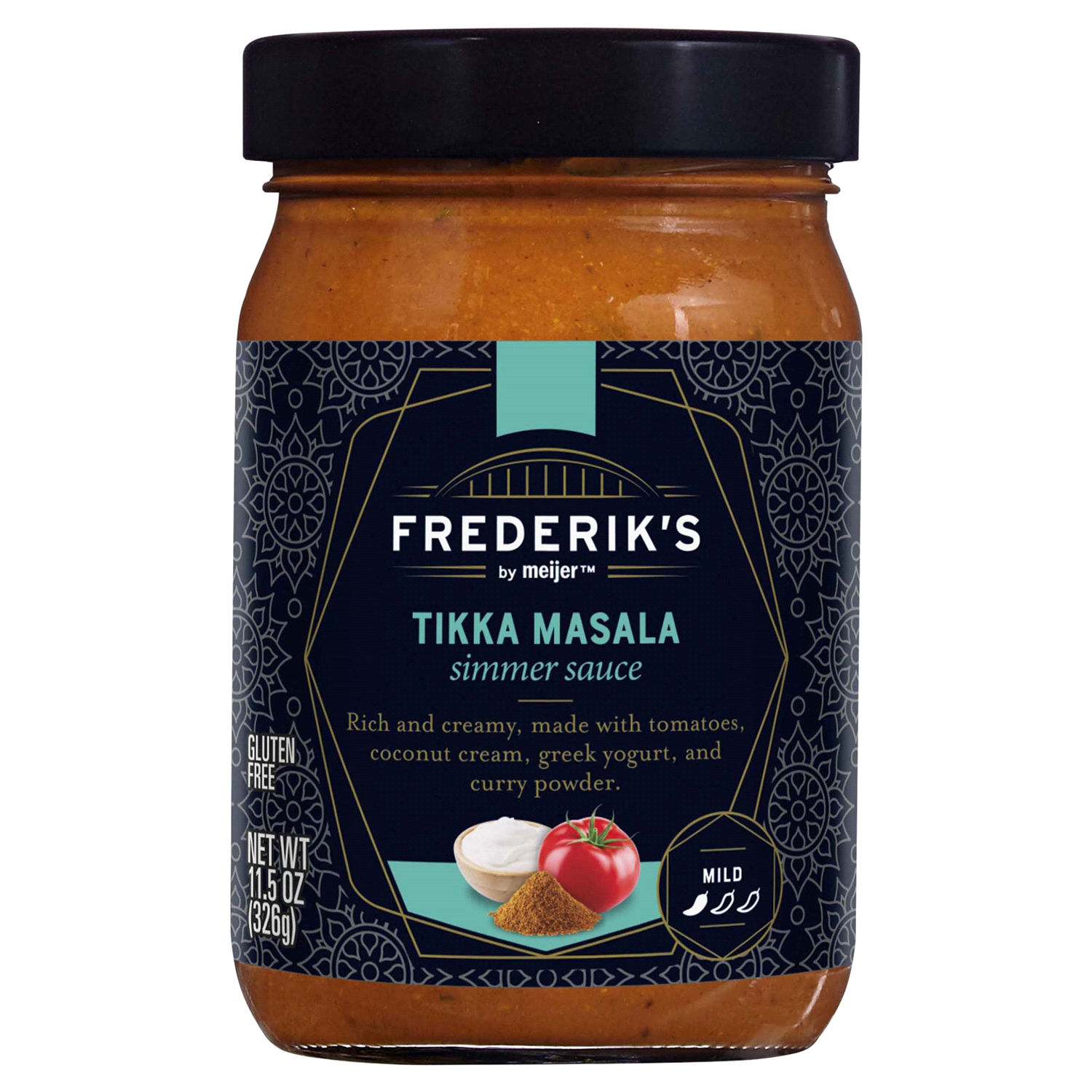 slide 1 of 3, FREDERIKS BY MEIJER Frederik's by Meijer Tikka Masala Simmer Sauce, 11.5 oz