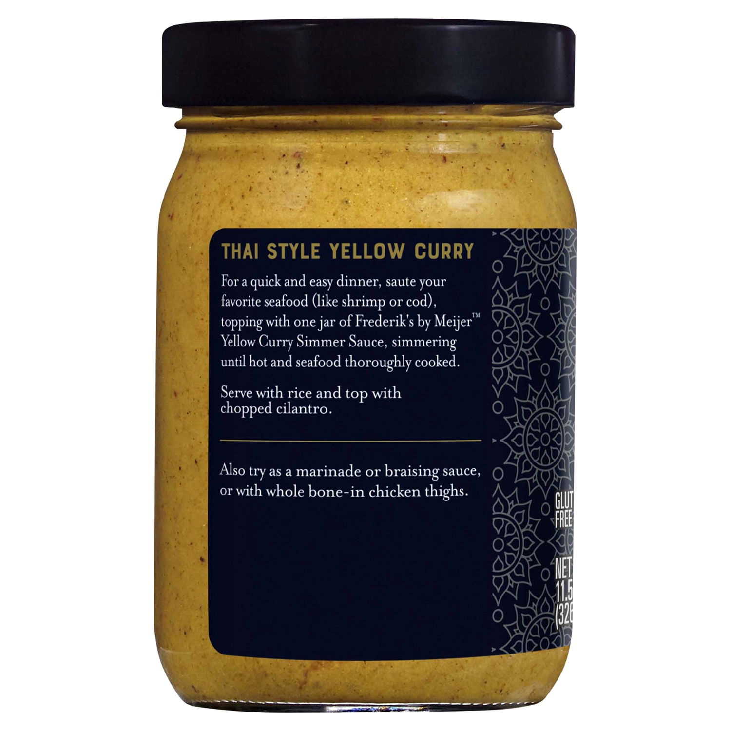 slide 2 of 3, Frederik's By Meijer Frederik's by Meijer Yellow Curry Simmer Sauce, 11.5 oz, 11.5 oz