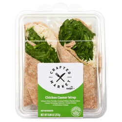 Crafted Market by Meijer Chicken Caesar Wrap, 9 oz.