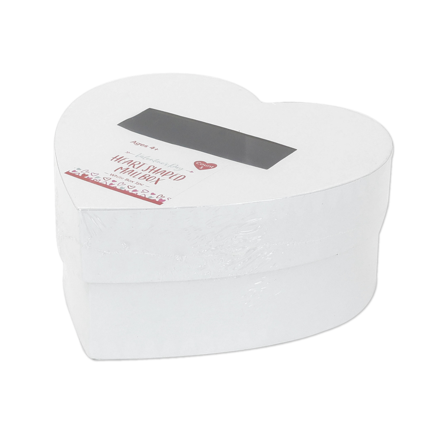 slide 2 of 6, Meijer Corporate Seasonal Valentine's Day Heart Mailbox, 7.8 In, 1 Count, 1 ct