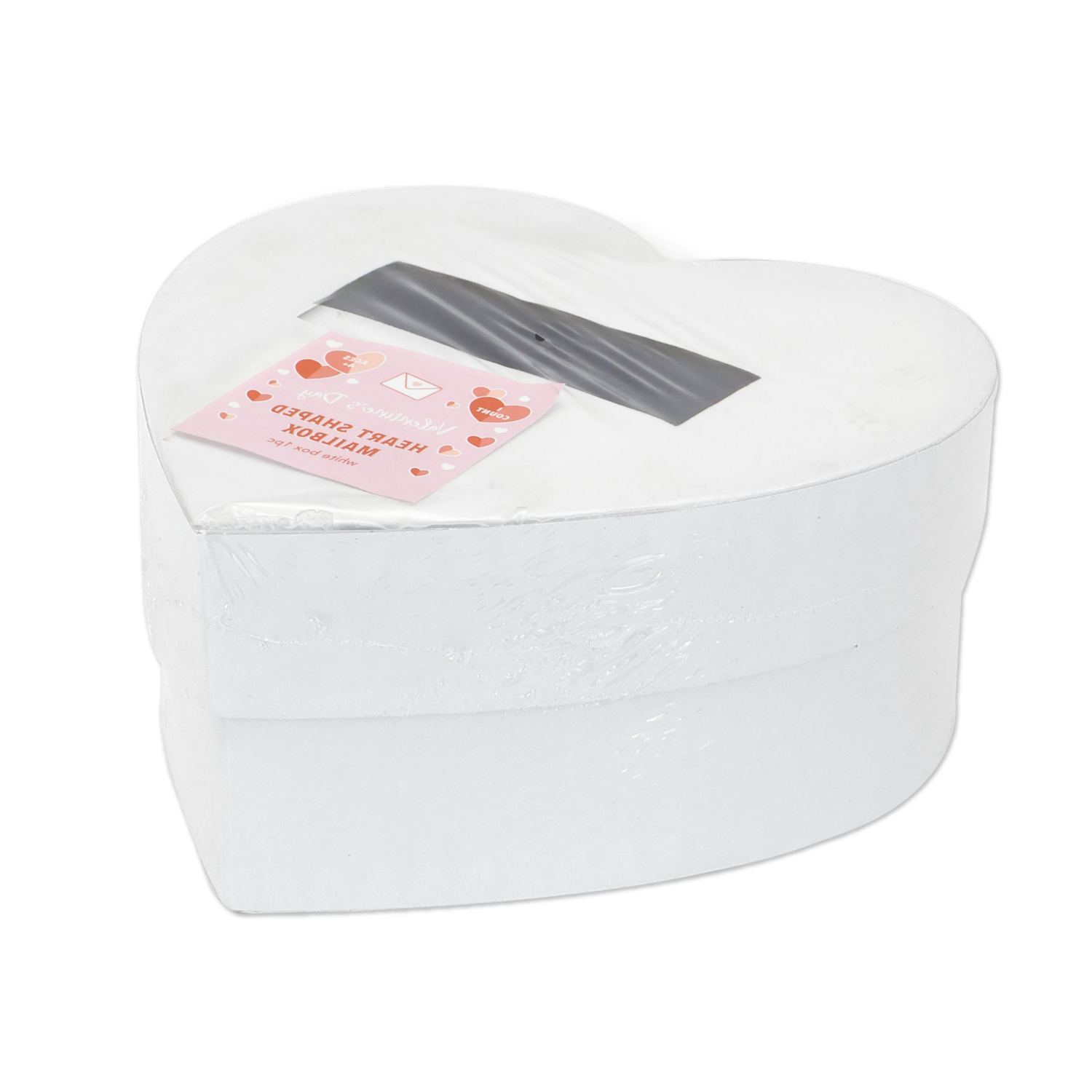 slide 3 of 6, Meijer Corporate Seasonal Valentine's Day Heart Mailbox, 7.8 In, 1 Count, 1 ct